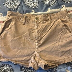 American Eagle Outfitters Women's Beige Cargo Shorts